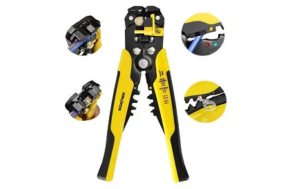 Automatické odizolovacie a krimpovacie kliešte 3v1