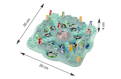 Závod tučniakov – spoločenská stolná hra