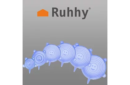 Silikónové viečka na utesnenie nádob – sada 6 ks