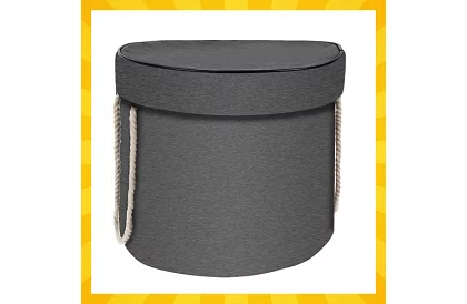 Praktický úložný koš na hračky s hracou podložkou