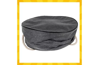 Praktický úložný koš na hračky s hracou podložkou