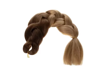 Syntetické ombre copy na vlasy – tmavý blond