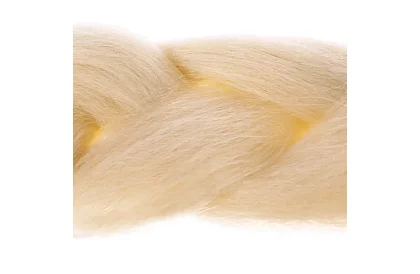 Syntetické ombre copy na vlasy – svetlá blond