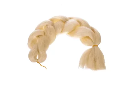 Syntetické ombre copy na vlasy – svetlá blond