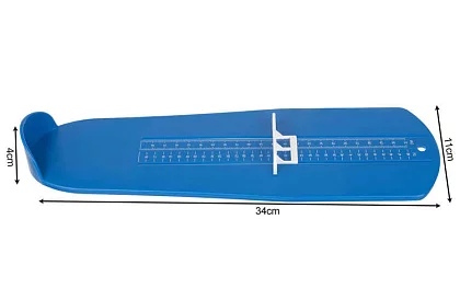 Meradlo veľkosti nôh