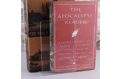 Knižná policová zarážka – sada 6 kusov