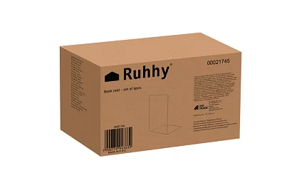 Knižná policová zarážka – sada 6 kusov