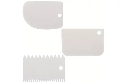 Otočný tanier na zdobenie torty + 3 stierky