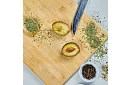 Krájacie bambusové dosky – sada 4 ks v stojane