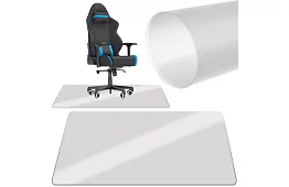 Ochranná podložka pod židli 100 × 140 cm – mliečna