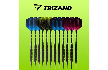 Sada šípok – 12 kusov + 100 hrotov