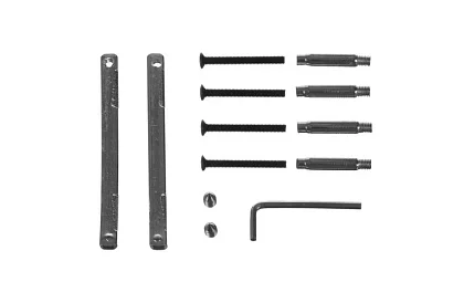 Dverové kovanie – kľučka čierna mat