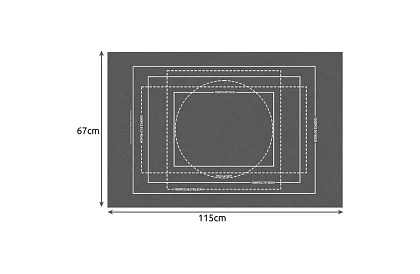Podložka na skládanie puzzle - 115 × 67 cm