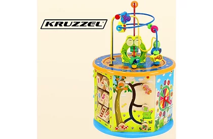 Drevená vzdelávacia zmyslová hra - 8v1