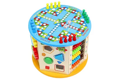 Drevená vzdelávacia zmyslová hra - 8v1