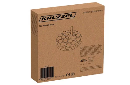 Krájacia sada – drevená pizza na rezanie + nôž