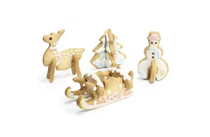 Sada vykrajovačiek na cukrovie