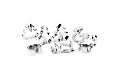 Sada vykrajovačiek na cukrovie