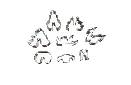 Sada vykrajovačiek na cukrovie