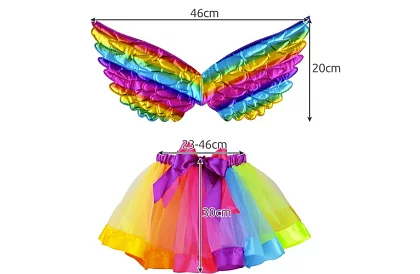 Kostým dúhový jednorožec