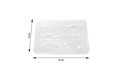 Sada kreatívnych DIY magnetov – autá