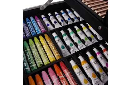 Veľká maliarska sada 144 ks + kufor