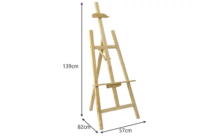 Drevený maliarsky stojan