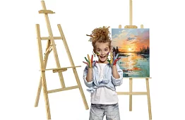 Drevený maliarsky stojan