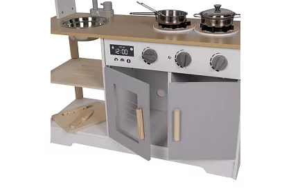 Drevená detská kuchynka s doplnkami