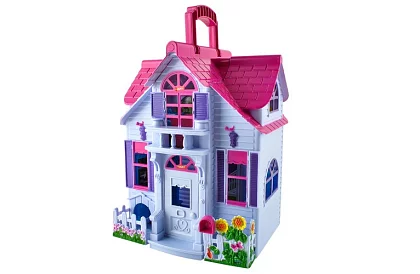 Skládací domček pre bábiky