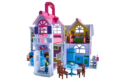 Skládací domček pre bábiky