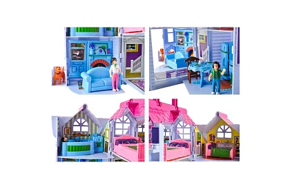 Skládací domček pre bábiky