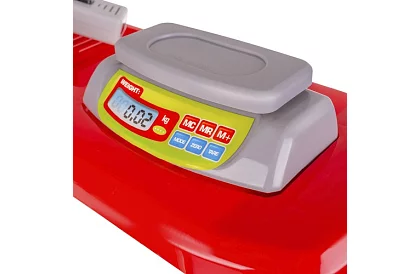 Detský obchod – supermarket s vozíkom a doplnkami