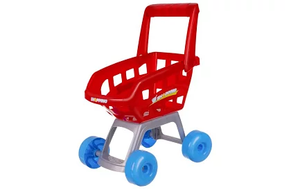 Detský obchod – supermarket s vozíkom a doplnkami