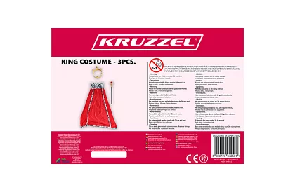 Kostým kráľa + príslušenstvo