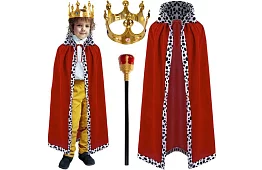 Kostým kráľa + príslušenstvo