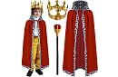 Kostým kráľa + príslušenstvo