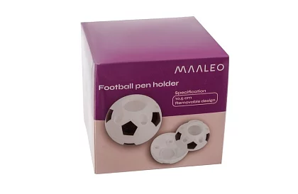 Stolný organizér na ceruzky - futbalová lopta