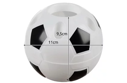 Stolný organizér na ceruzky - futbalová lopta