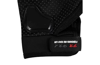 Čierne moto rukavice - XL