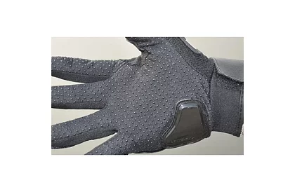 Čierne moto rukavice - XL