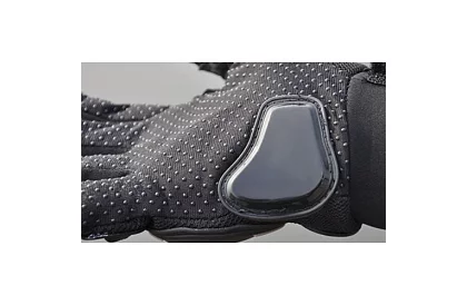 Čierne moto rukavice - XL