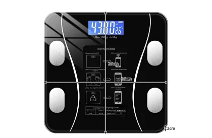 Chytrá kúpeľňová osobná váha - max 180 kg