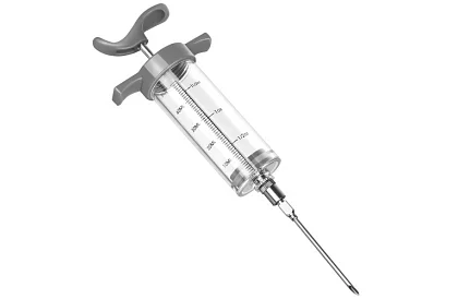 Injektor na mäso + 3 ihly