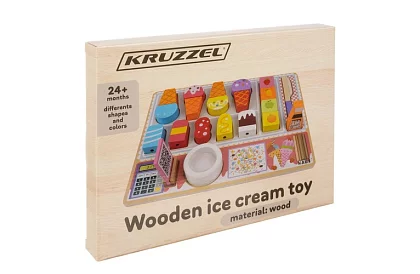 Drevená zmrzlináreň – obchod pre deti