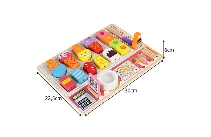 Drevená zmrzlináreň – obchod pre deti