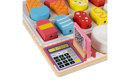 Drevená zmrzlináreň – obchod pre deti