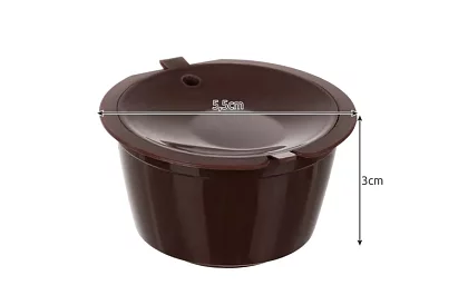 Sada 6 ks opakovane plniteľných kávových kapsúl