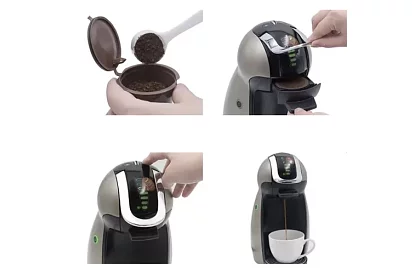 Sada 6 ks opakovane plniteľných kávových kapsúl