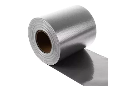Stínící páska na plot šedá - panelová 630 g/m² + klipy